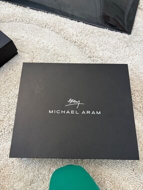 Michael Aram Black Presentation Box with White Logo